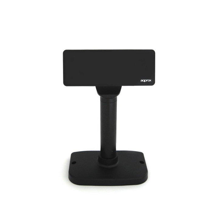 Approx Visor TPV APPVFD01 2 Líneas USB Negro Approx Visor TPV APPVFD01 2 Líneas USB Negro
